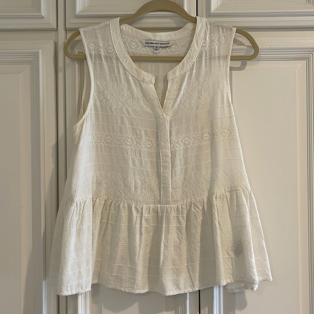 Cupcakes and cashmere top